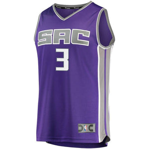 3-Yogi Ferrell Sacramento Kings  Jersey - Icon Edition - Purple