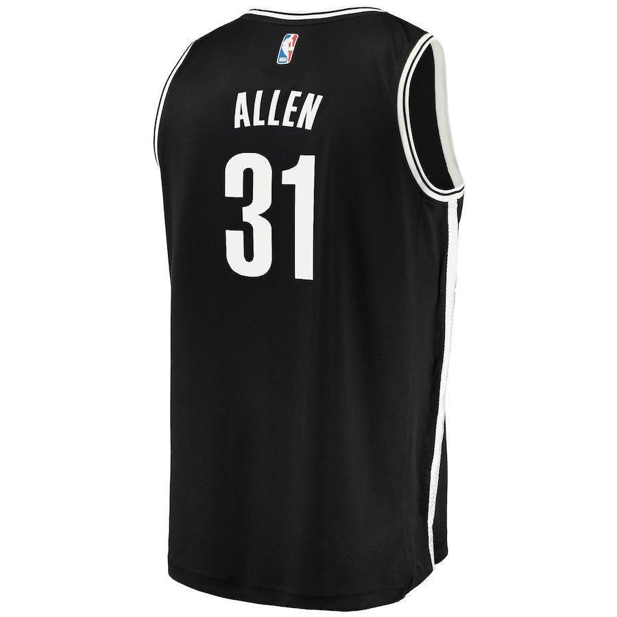 31-Jarrett Allen Brooklyn Nets Jersey - Icon Edition – Black