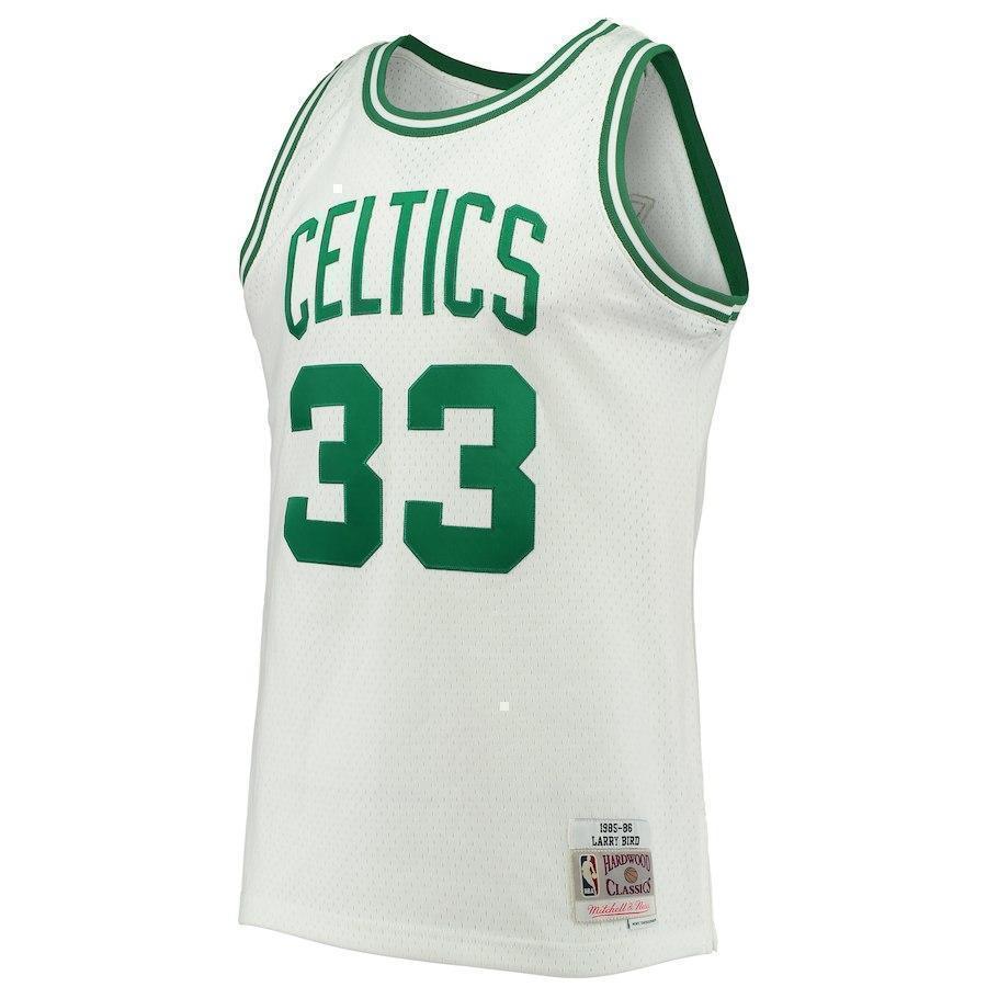 33-Larry Bird Boston Celtics Hardwood Classics Swingman Jersey - White