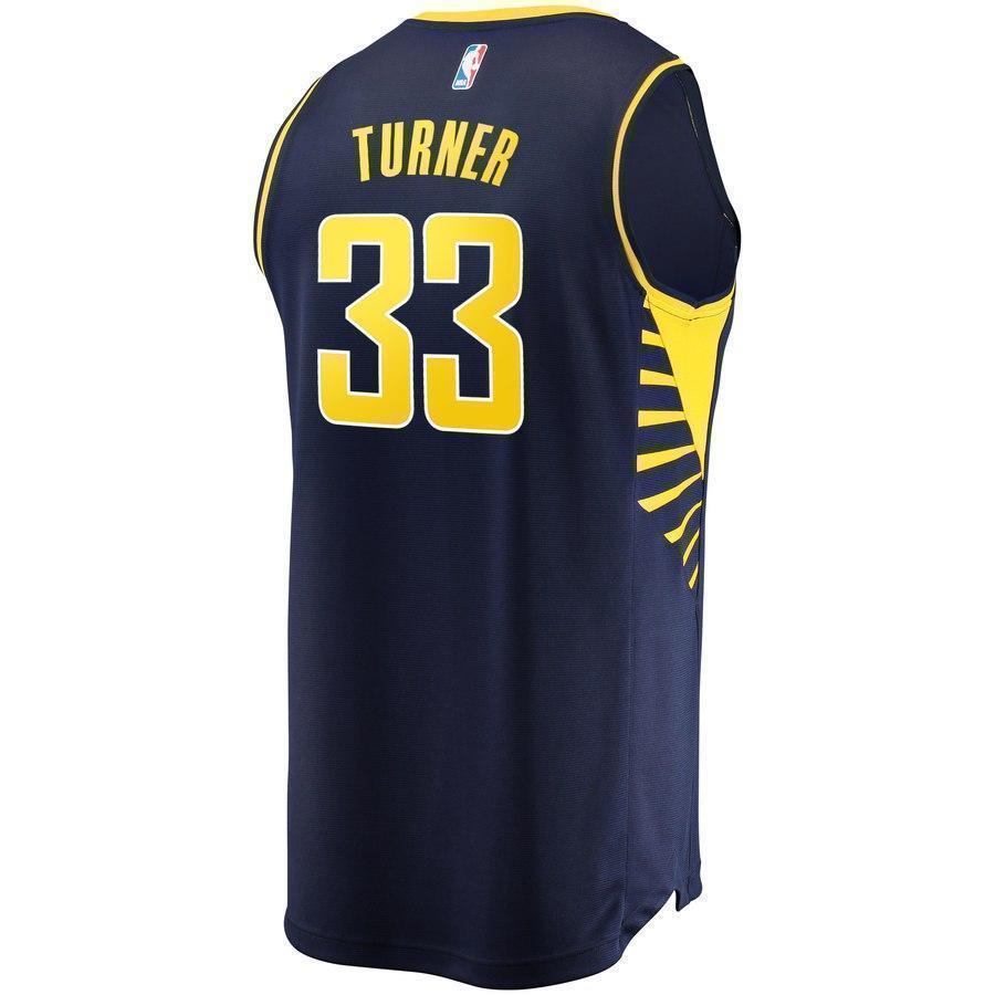 33-Myles Turner Indiana Pacers Road Swingman Jersey - Navy