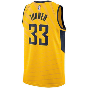 33-Myles Turner Indiana Pacers  Swingman Jersey - Statement Edition – Gold