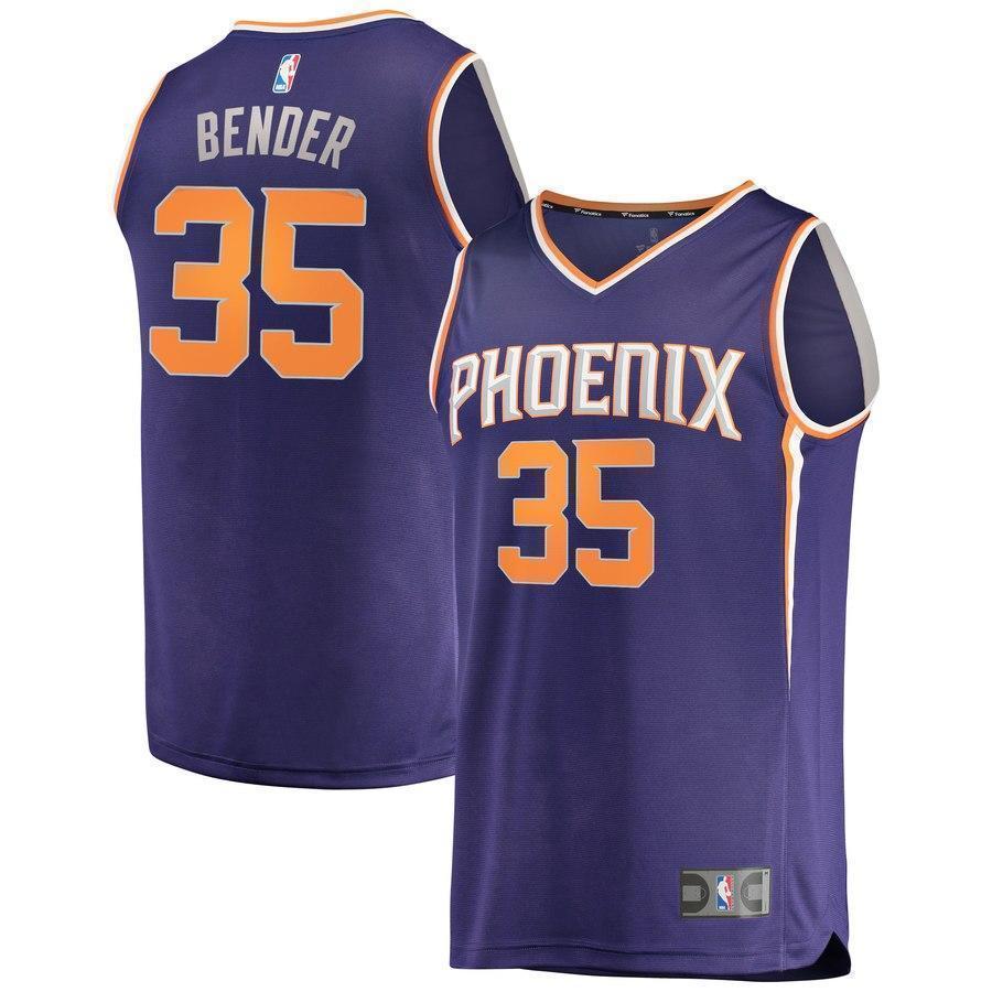 35-Dragan Bender Phoenix Suns  Jersey - Icon Edition – Purple