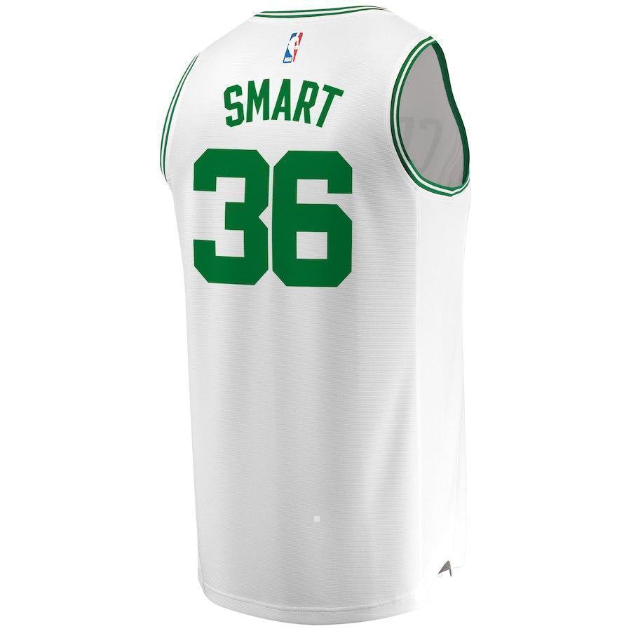 36-Marcus Smart Boston Celtics  Jersey – Association Edition – White