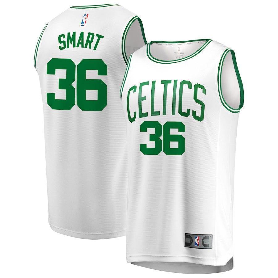 36-Marcus Smart Boston Celtics  Jersey – Association Edition – White