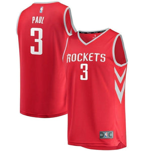 3Chris Paul Houston Rockets Jersey Red - Icon Edition