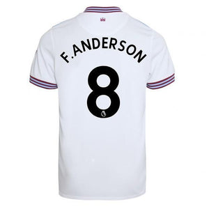 F.ANDERSON 8 West Ham Away Soccer Jersey 2019-20