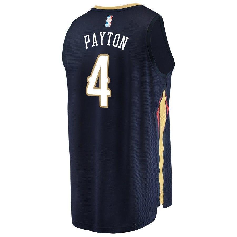 4-Elfrid Payton New Orleans Pelicans  Jersey - Icon Edition - Navy