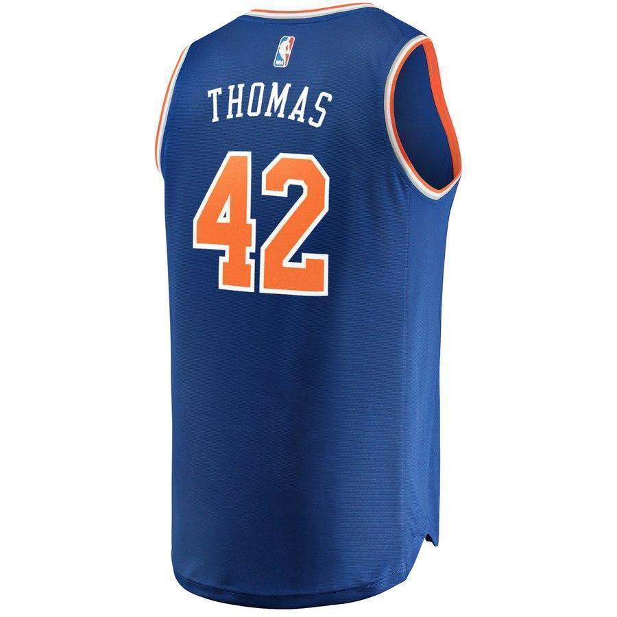 42-Lance Thomas New York Knicks  Jersey Royal - Icon Edition