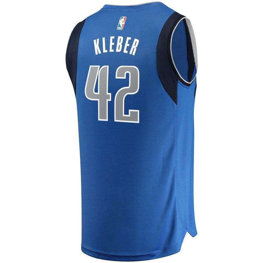 42-Maxi Kleber Dallas Mavericks  Jersey Royal - Icon Edition