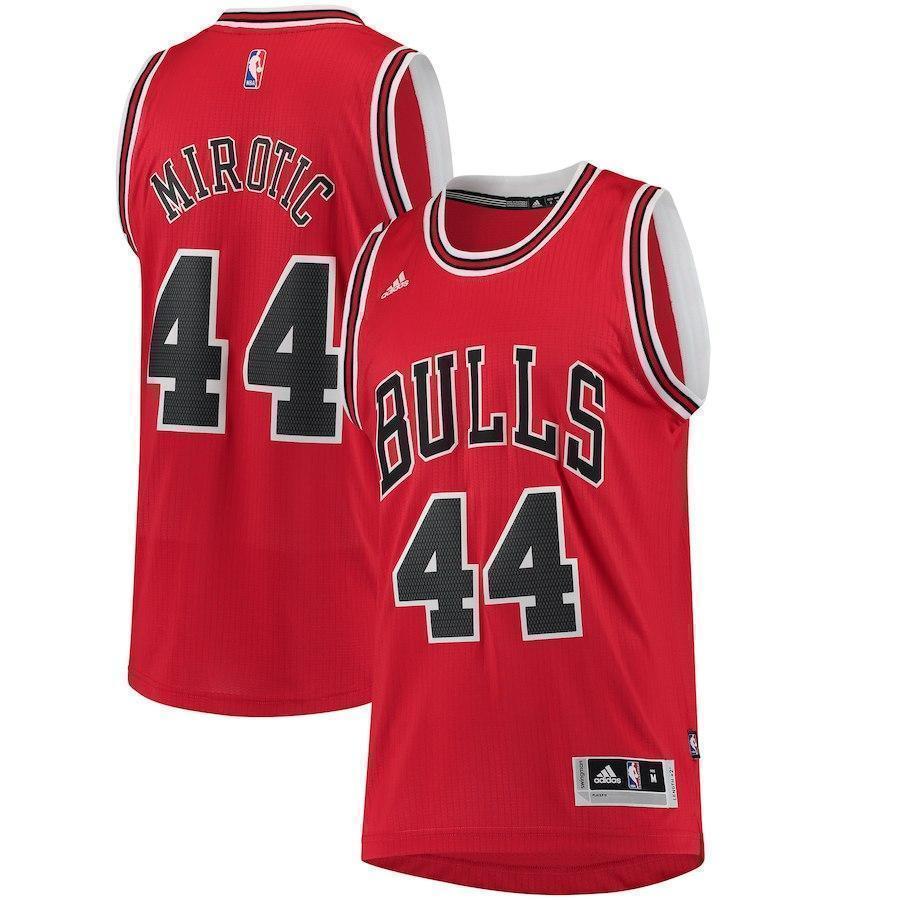 44-Nikola Mirotic Chicago Bulls Swingman climacool Jersey - Red
