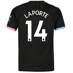Laporte 14 Manchester City Away Soccer Jersey 2019-20