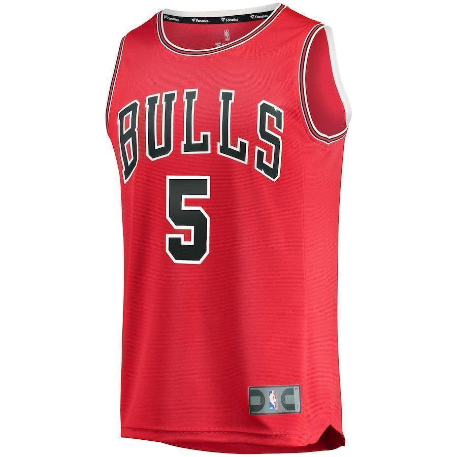 5-Bobby Portis Chicago Bulls Jersey Red - Icon Edition