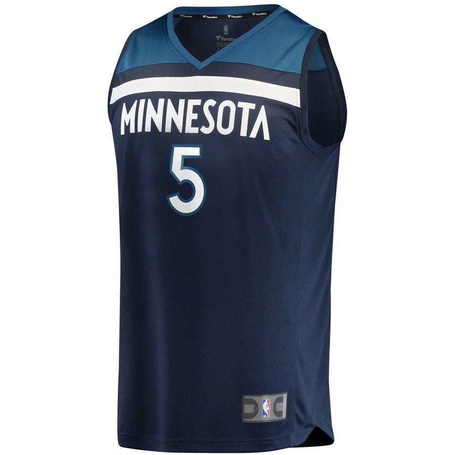 5-Gorgui Dieng Minnesota Timberwolves Jersey Green - Icon Edition – Navy