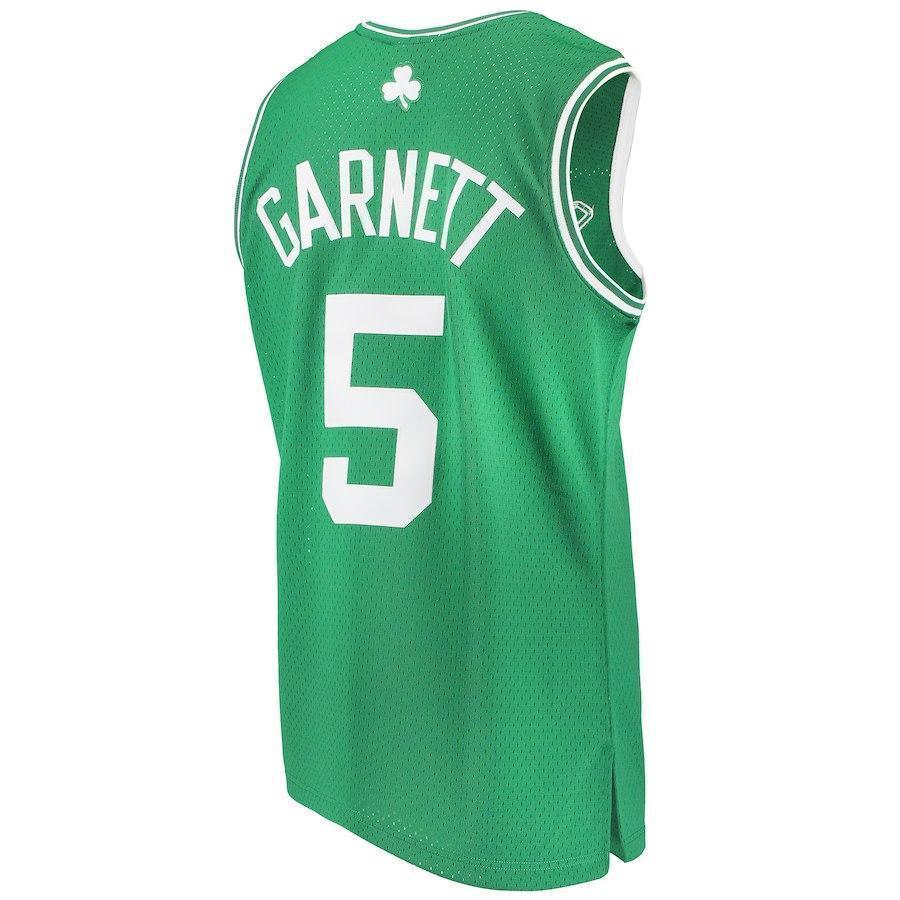 5-Kevin Garnett Boston Celtics Hardwood Classics Swingman Jersey – Kelly Green