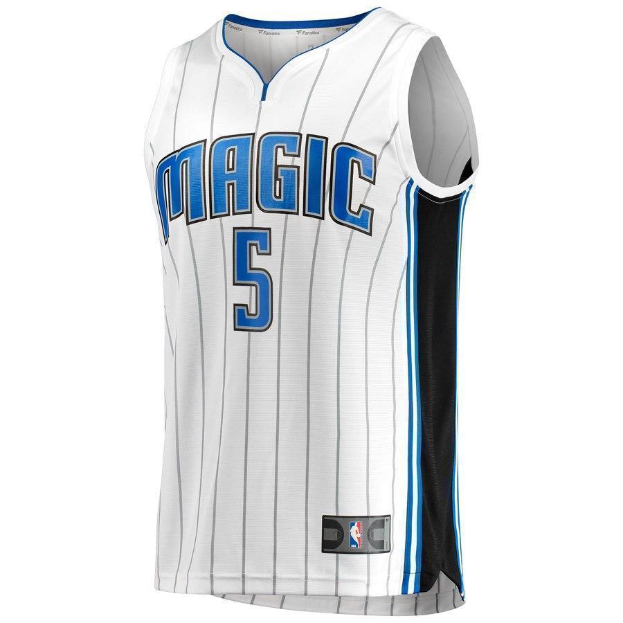 5-Mohamed Bamba Orlando Magic Jersey - Association Edition – White