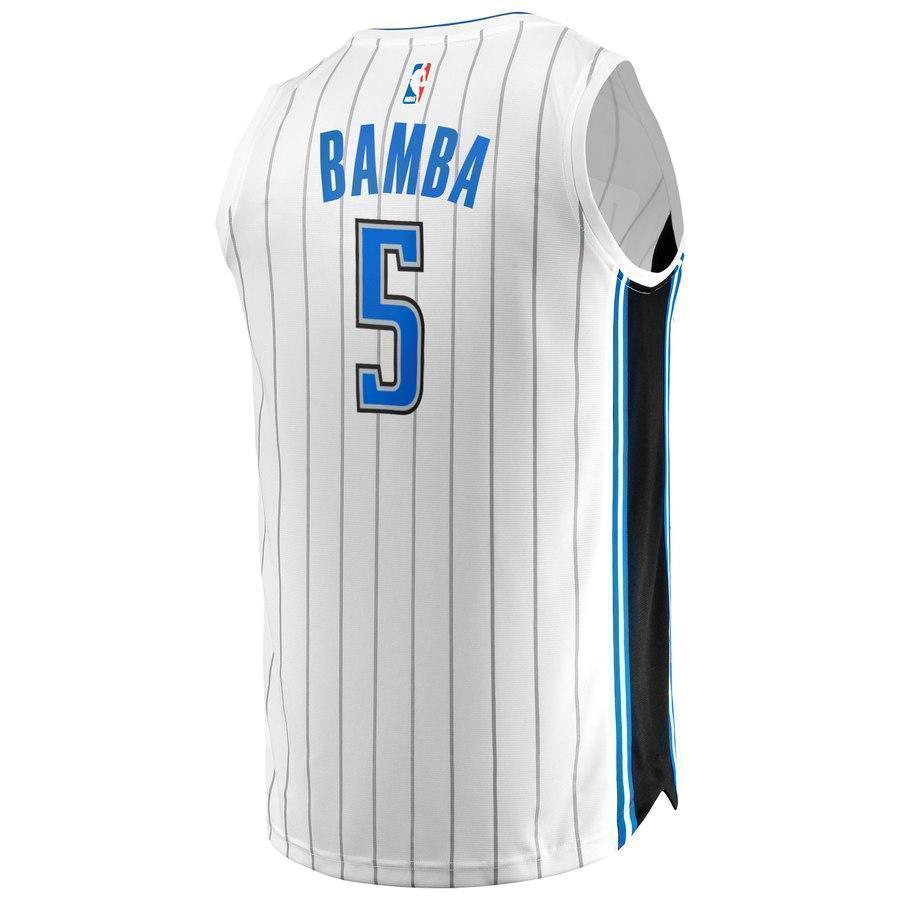 5-Mohamed Bamba Orlando Magic Jersey - Association Edition – White