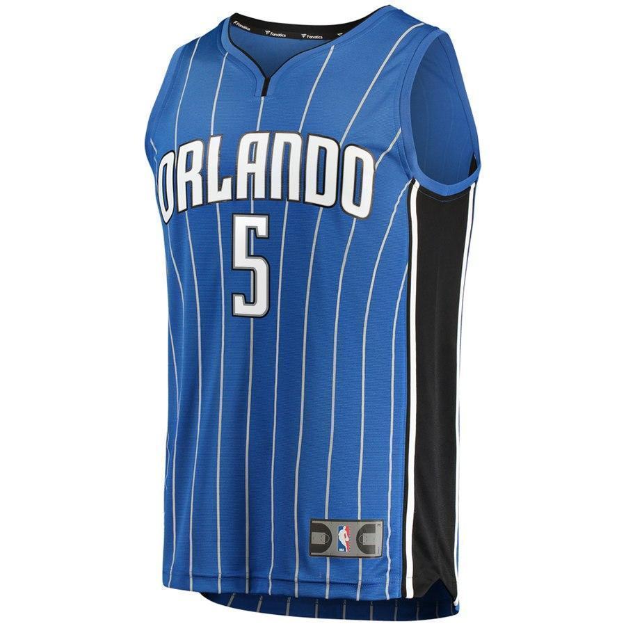5-Mohamed Bamba Orlando Magic Jersey - Icon Edition - Blue