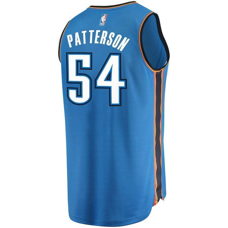 54-Patrick Patterson Oklahoma City Thunder  Jersey Blue - Icon Edition