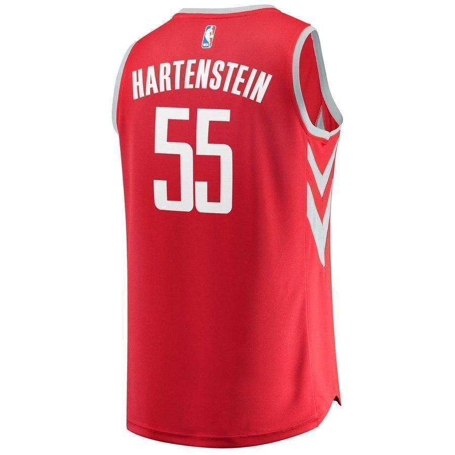 55-Isaiah Hartenstein Houston Rockets  Jersey - Icon Edition - Red