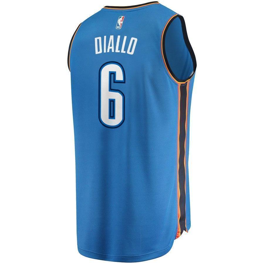 6-Hamidou Diallo Oklahoma City Thunder  Jersey - Icon Edition - Blue