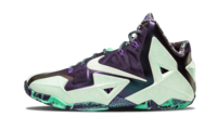 Nike Lebron 11 - AS CASHMERE/GRN GLOW-PRPL DYNSTY