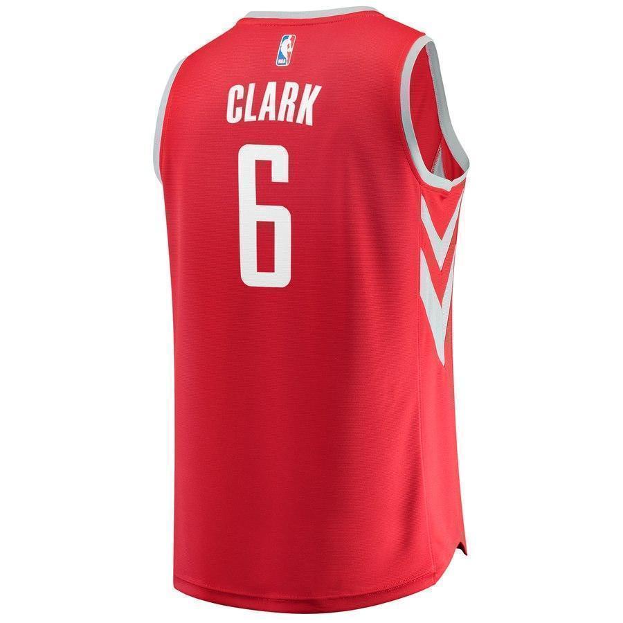 6-Gary Clark Houston Rockets  Jersey - Icon Edition - Red