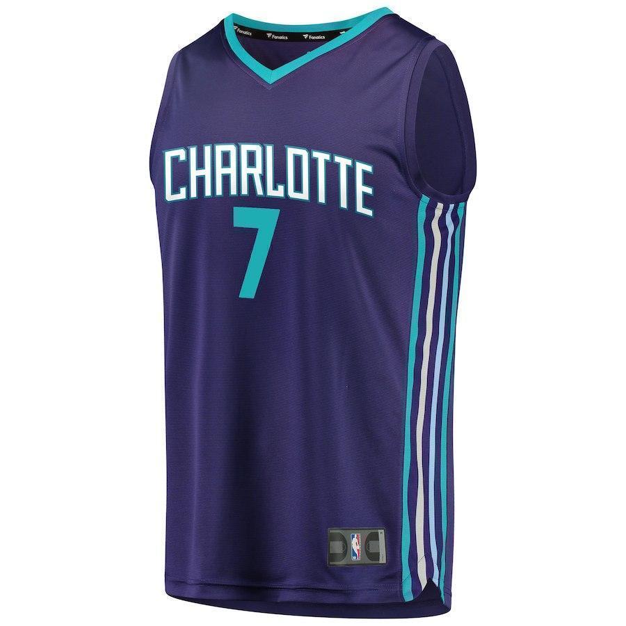 7-Dwayne Bacon Charlotte Hornets Jersey - Statement Edition - Purple