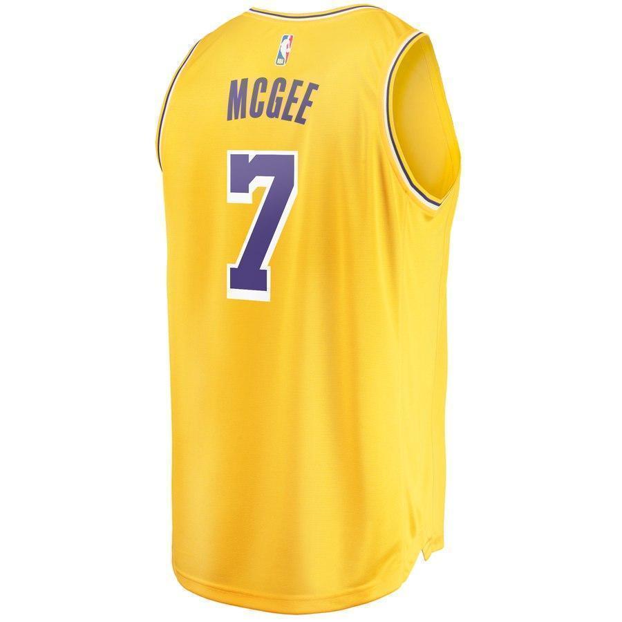 7-JaVale McGee Los Angeles Lakers  Jersey - Icon Edition - Gold