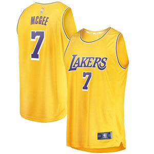 7-JaVale McGee Los Angeles Lakers  Jersey - Icon Edition - Gold