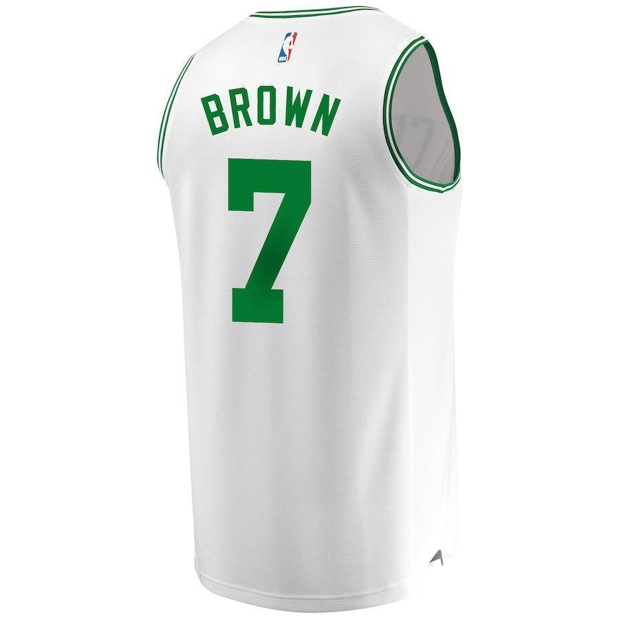 7-Jaylen Brown Boston Celtics  Jersey - Association Edition - White