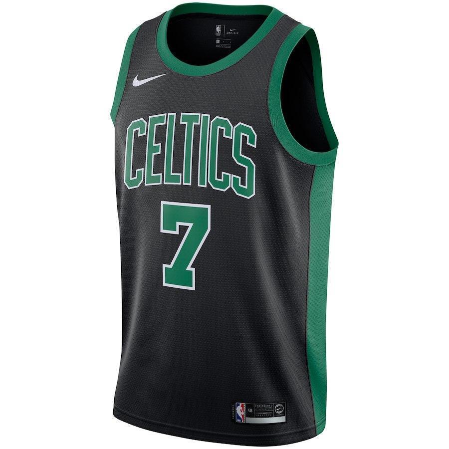 7-Jaylen Brown Boston Celtics Swingman Jersey - Statement Edition – Black
