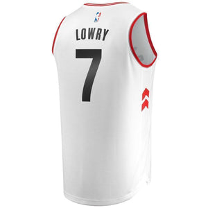7-Kyle Lowry Toronto Raptors  Jersey - Association Edition – White