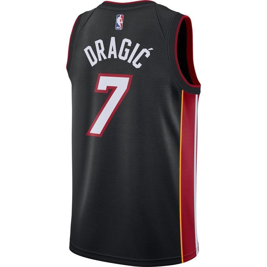 7Goran Dragic Miami Heat Swingman Jersey Black - Icon Edition