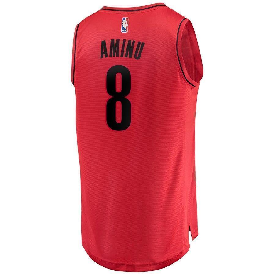 8-Al-Farouq Aminu Portland Trail Blazers  Jersey - Statement Edition - Red