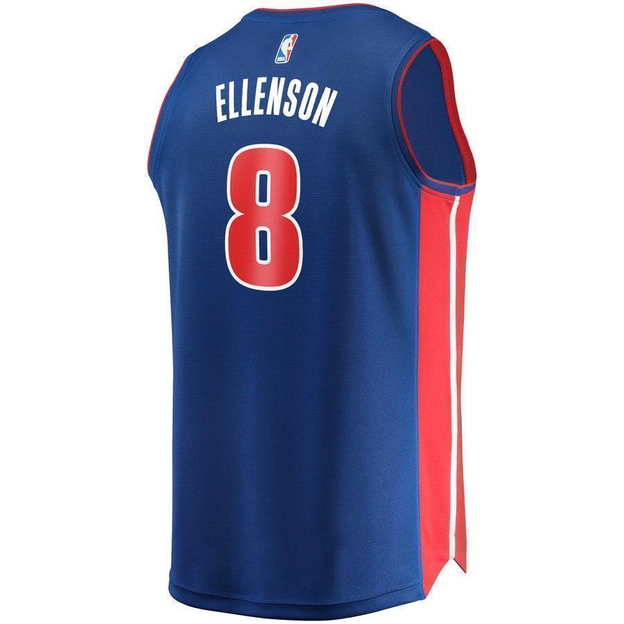 8-Henry Ellenson Detroit Pistons Jersey - Icon Edition – Blue