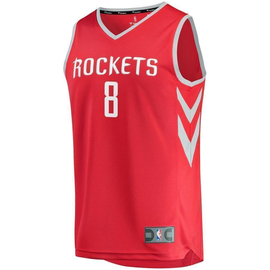 8-James Ennis Houston Rockets  Jersey - Icon Edition - Red