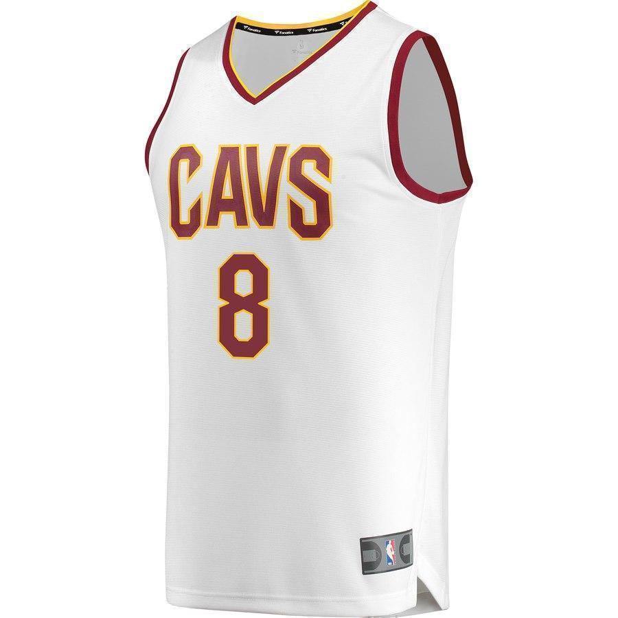 8-Jordan Clarkson Cleveland Cavaliers  Jersey White - Association Edition