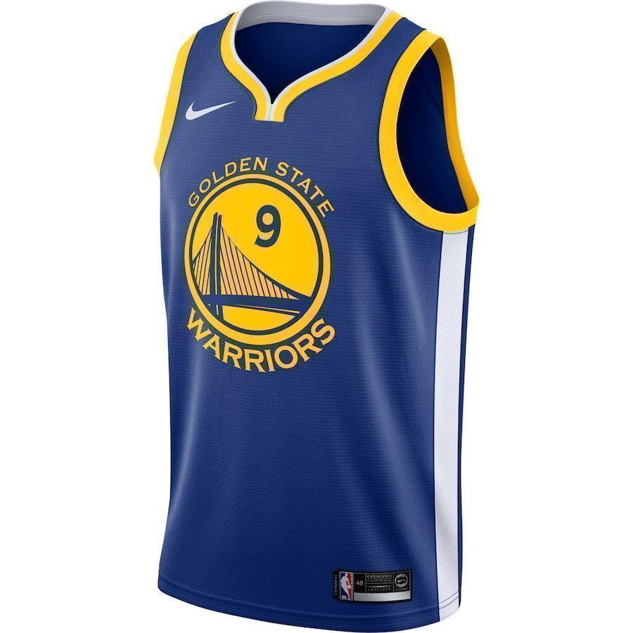 9-Andre Iguodala Golden State Warriors Swingman Jersey Blue - Icon Edition