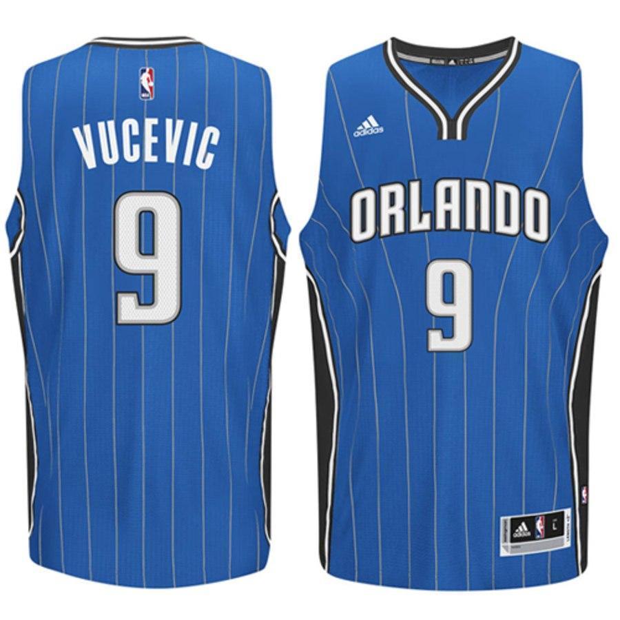 9-Nikola Vucevic Orlando Magic Player Swingman Road Jersey - Blue