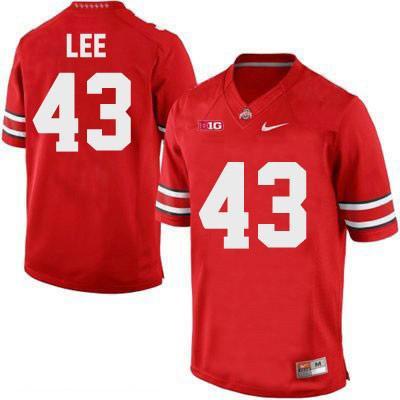 Darron Lee Ohio State Buckeyes Nike Football Jersey - Red