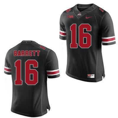 #16 J.T. Barrett  Black Ohio State Buckeyes Jersey