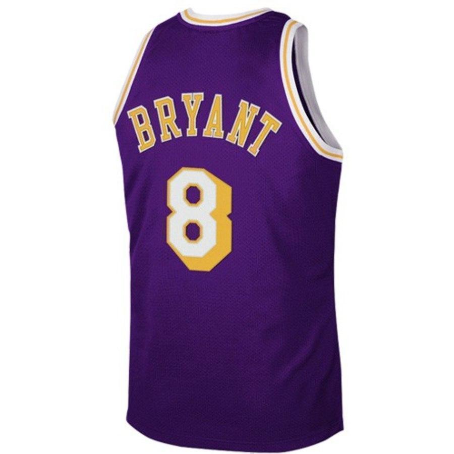 Los Angeles Lakers #8 Kobe Bryant Purple 1997 Hardwood Classics Road Jersey