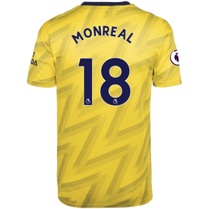 NACHO MONREAL Arsenal Away Soccer Jersey 2019-20