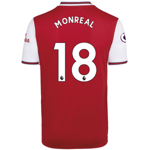NACHO MONREAL Arsenal 2019-20 Home Jersey