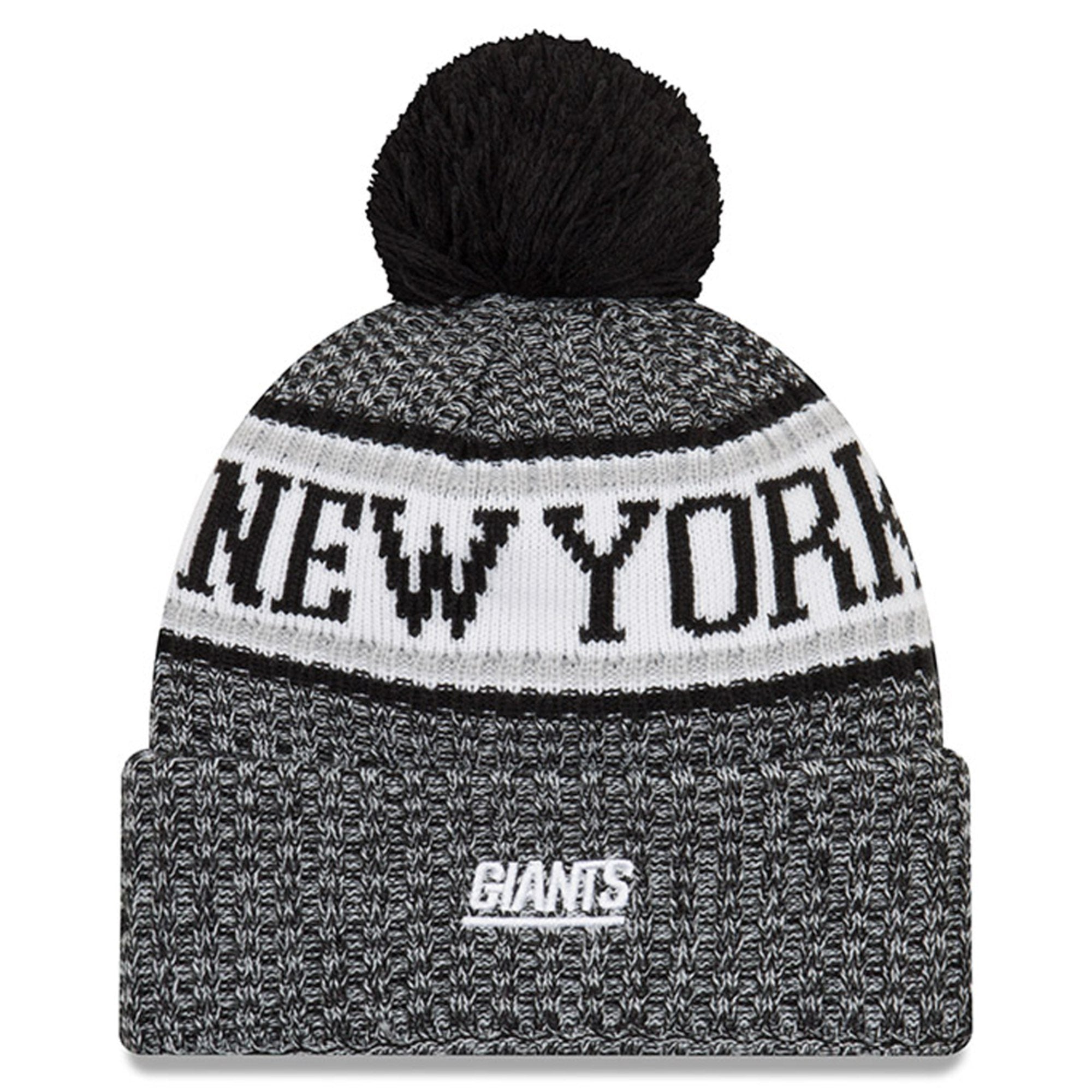 New York Giants New Era 2019 Knit Hat – Black