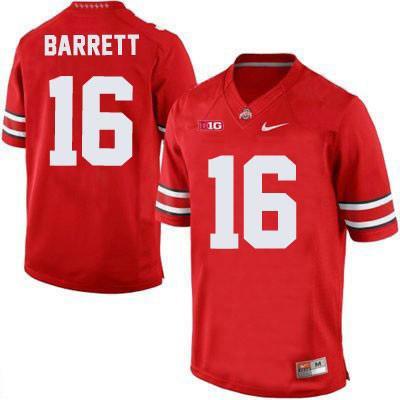 J.T. Barrett Ohio State Buckeyes Nike Football Jersey - Red