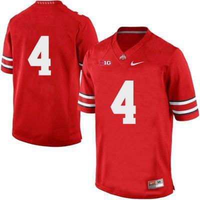 #4 Ohio State Buckeyes Nike Football Jersey - Red