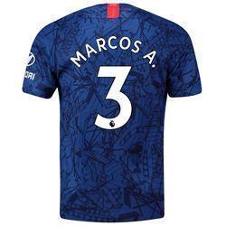 Marcos A. 3  Chelsea Home Soccer Jersey 2019-20