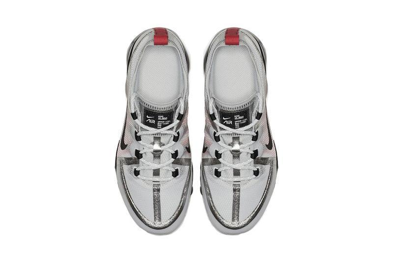 VaporMax Nike Air 2019 Metallic Silver/Red Women's shoes
