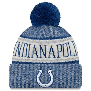 Indianapolis Colts New Era 2019 Cold Weather Knit Hat – Royal